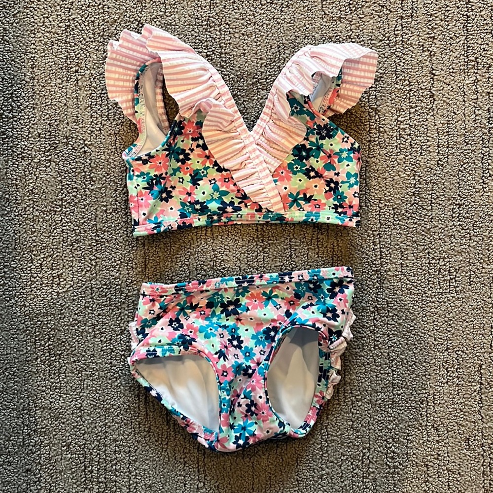 Ruffle Butts baby bikini